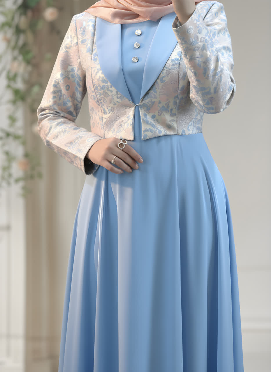 حسنا آبی آسمانی