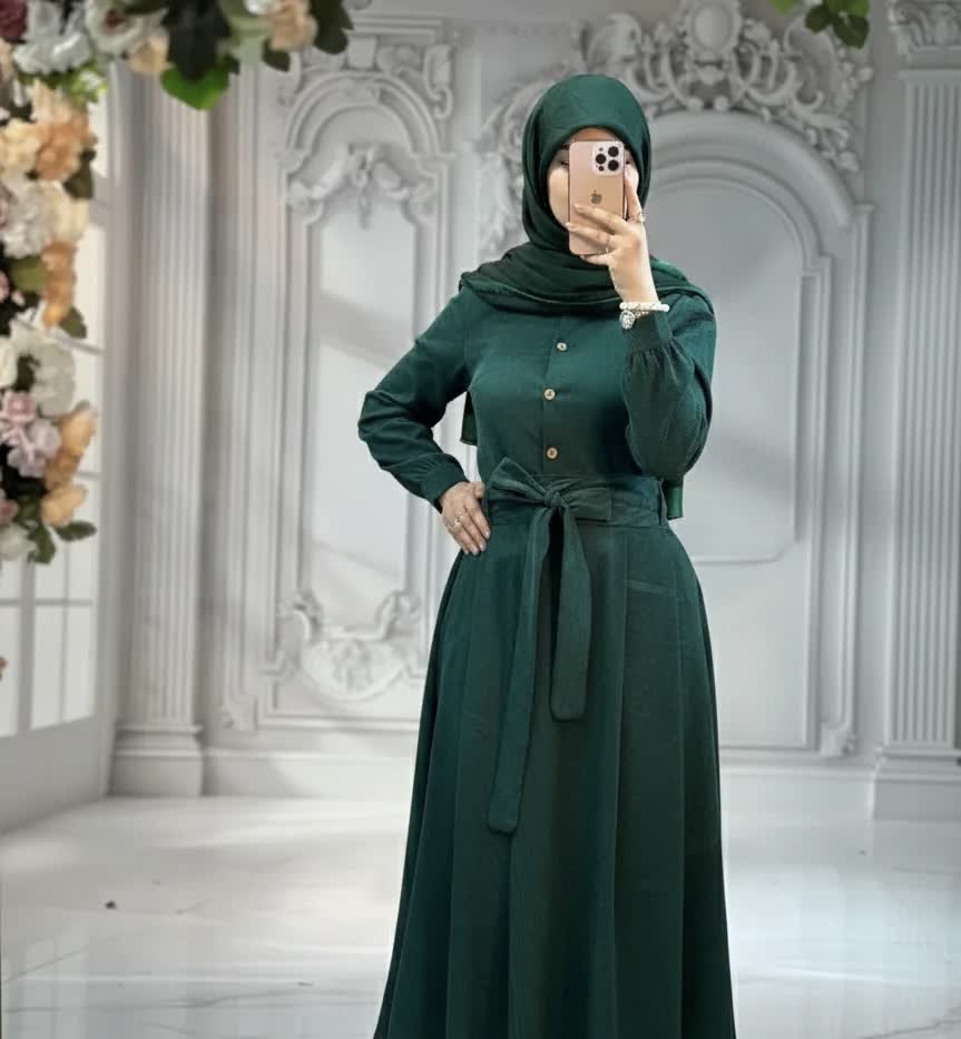 تونیک دامن زمردی