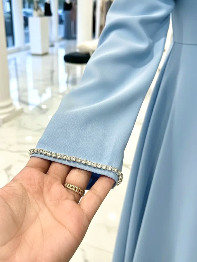 پیراهن جواهردوزی